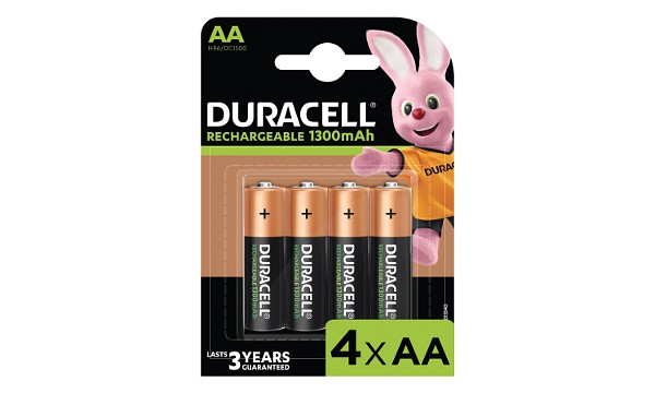 Rechargeable AA 1300mAh - 4 Pack