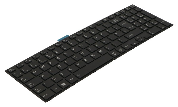 Tecra A50-C-217 Black Keyboard (UK)