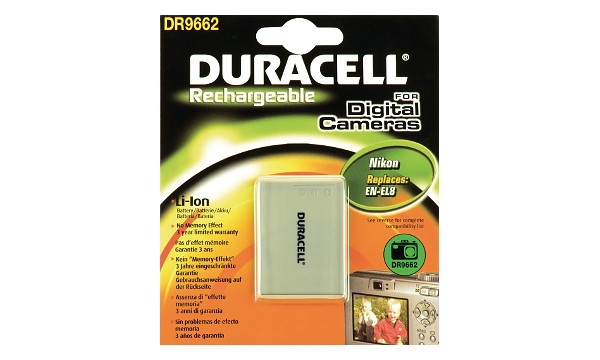 Internal Battery Nikon CoolPix S51C