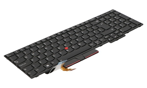 ThinkPad P72 20MC COMO NM Keyboard Backlit Black UK (GB)