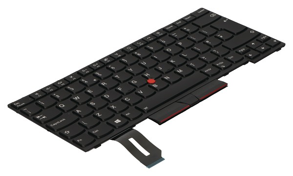 ThinkPad P14s Gen 1 20Y2 Black Backlit Keyboard (UK)