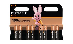 Duracell Plus AA 8 Pack