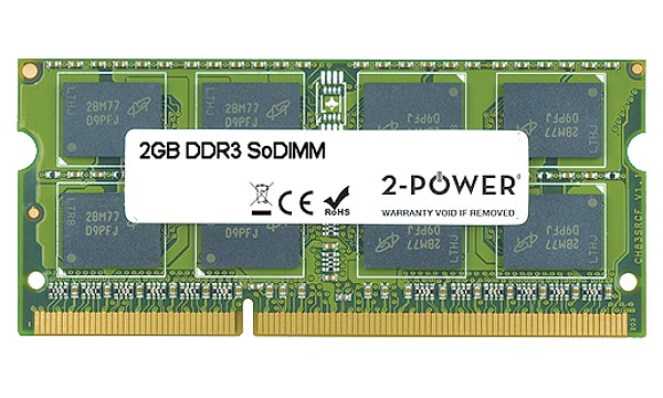 2GB DDR3 1066MHz DR SoDIMM