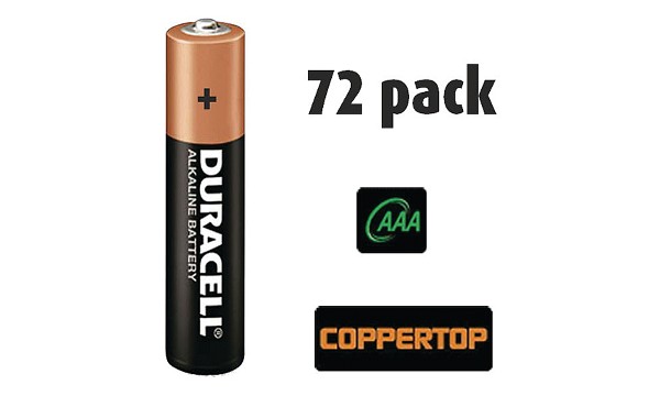 72 pack of Duracell AAA Batteries