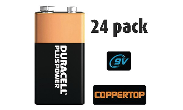 24 Pack of Duracell 9V  Batteries