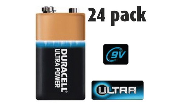 24 Pack of Duracell 9v Batteries