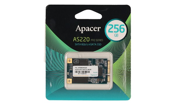 256GB SSD 1.8" mSATA 6Gbps