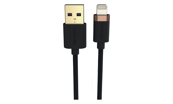 Duracell 1m USB-A to Lightning  Cable