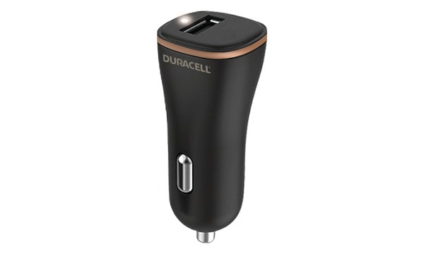 Duracell 12W Single USB-A In-Car Charger