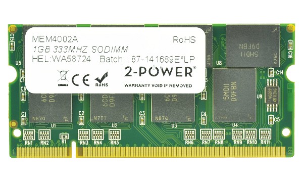 Satellite Pro L10-103 1GB PC2700 333MHz SODIMM