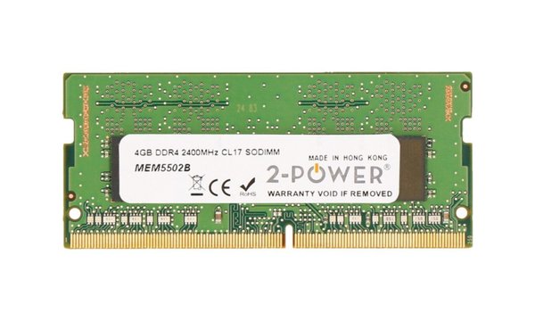 Pavilion Power 15-cb003nv 4GB DDR4 2400MHz CL17 SODIMM