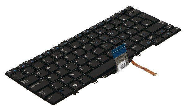 Dell Latitude 5290 UK Backlit Keyboard