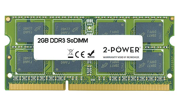Satellite Pro L650-1L6 2GB DDR3 1066MHz DR SoDIMM
