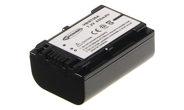 DCR-SX53E Battery (2 Cells)