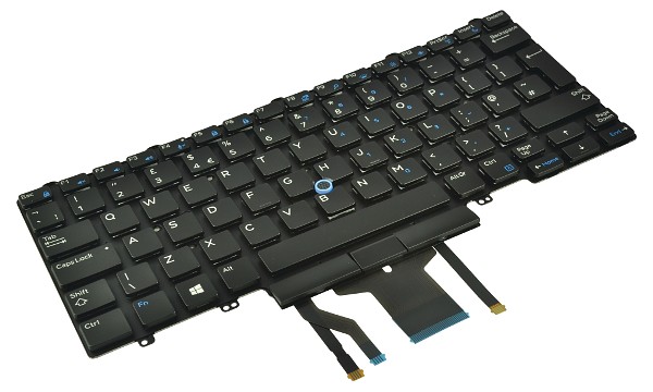 Latitude 14 7490 Backlit Keyboard w/DualPoint (UK)