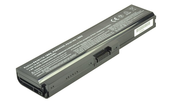 DynaBook Qosmio T551/T6C Battery (6 Cells)