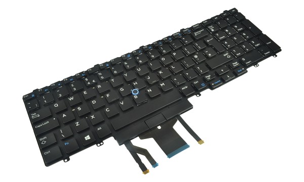 Precision 7710 Backlit Keyboard w/ Point Stick (UK)