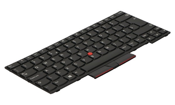 ThinkPad E480 20KQ COMO FL Non B/L Keyboard Black (UK)