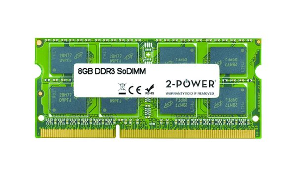 A41-X550A 8GB MultiSpeed 1066/1333/1600 MHz SODIMM