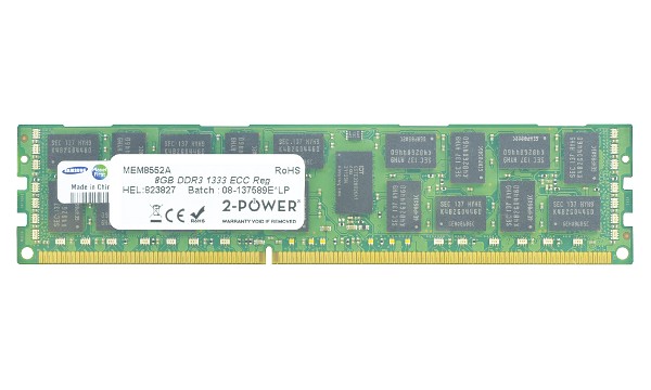 ProLiant DL380E GEN8 8GB DDR3 1333MHz ECC RDIMM 2Rx4 LV