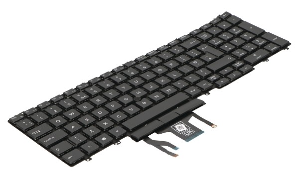 Precision 3551 UK Dualpoint Backlit Keyboard