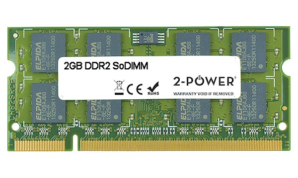 Aspire One D255E-N57DQws 2GB DDR2 800MHz SoDIMM