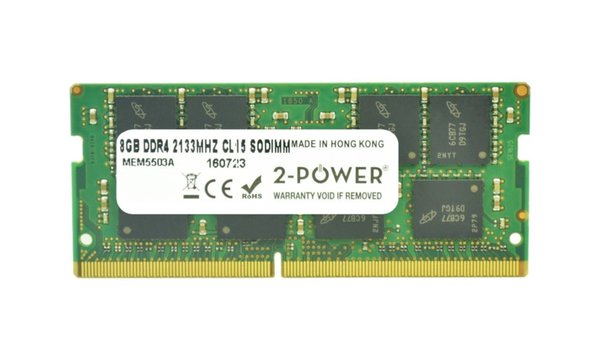 Inspiron 13 5368 2-in-1 8GB DDR4 2133MHz CL15 SoDIMM