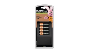 Duracell Hi-Speed 15 Min Charger +4AA