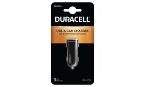 Duracell Single USB 2.4A In-Car Charger