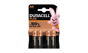 Duracell Plus AA 4 Pack