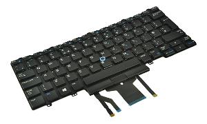 K9V28-R Backlit Keyboard w/DualPoint (UK)