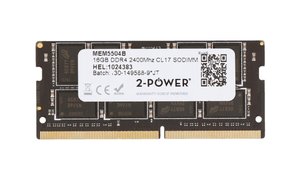 KCP424SD8/16 16GB DDR4 2400MHz CL17 SODIMM