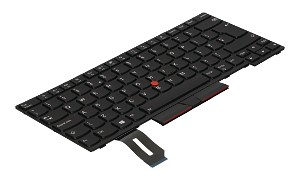 5N20V43928-02 Black Backlit Keyboard (UK)