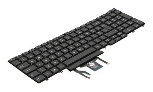 V35F8 UK Dualpoint Backlit Keyboard