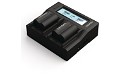 Lumix FZ50EB-K Panasonic CGA-S006 Dual Battery Charger